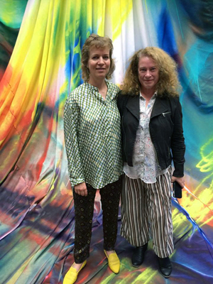 Previewing Katharina Grosse